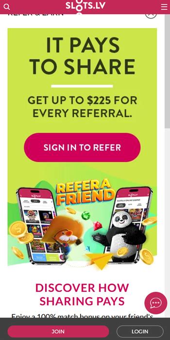 slots lv referral